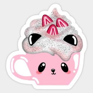 Teddy Mug Sticker